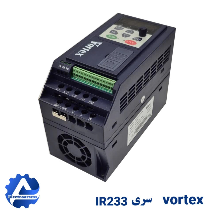 اینورتر 4 کیلووات سه فاز ورتکس سری IR233