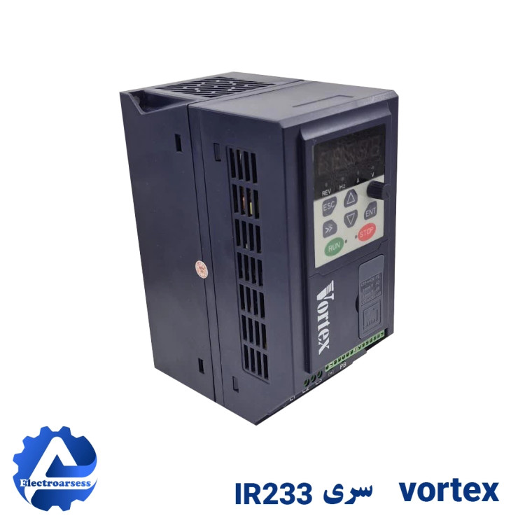 اینورتر 4 کیلووات سه فاز ورتکس سری IR233