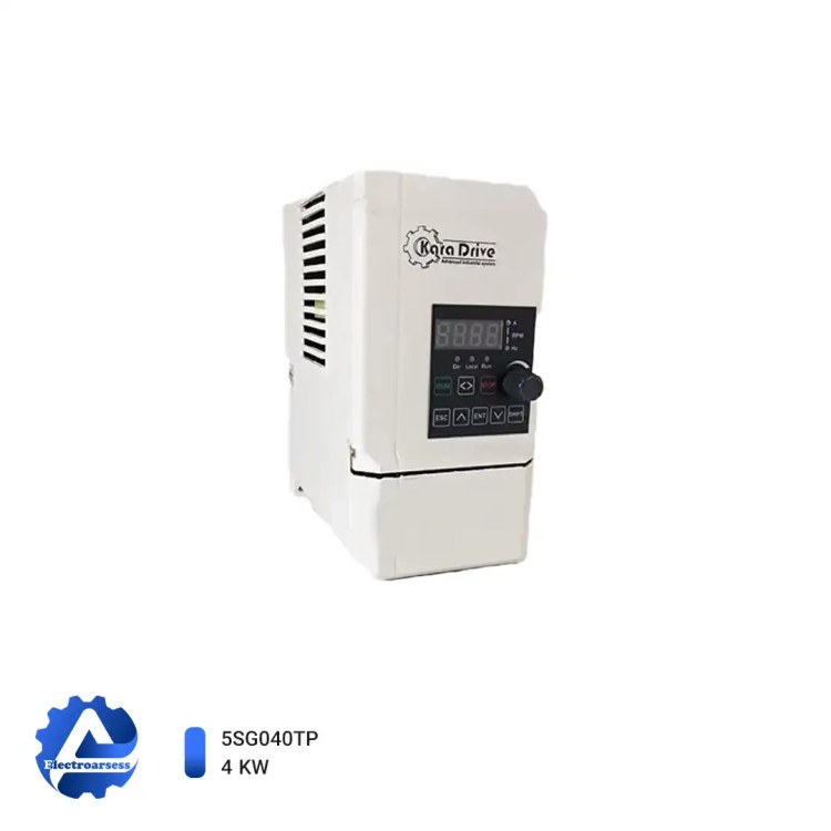 اینورتر کارادرایو 5SG040TP سه فاز 4 کیلووات (5.5 اسب)