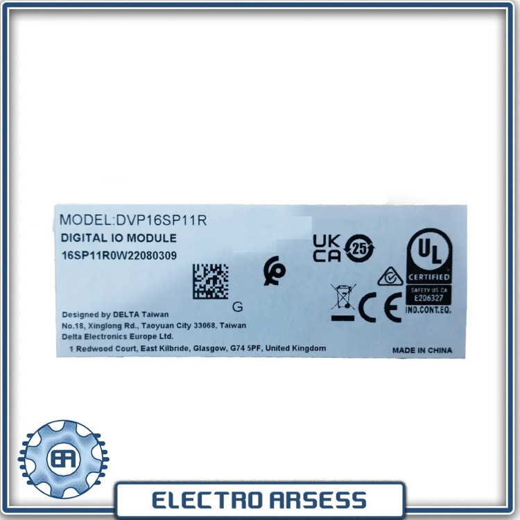 ماژول PLC دلتا کدDVP-16SP11R رله ای
