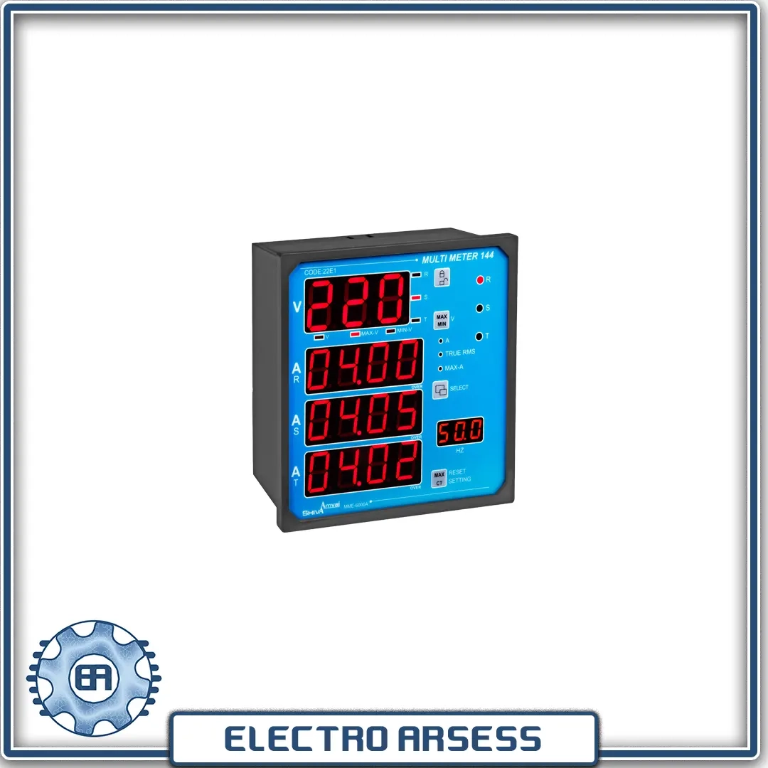 مولتی متر 144 شیوا امواج MME-6000A