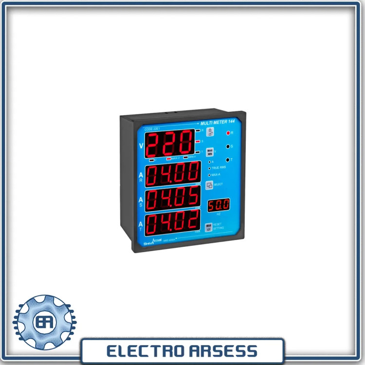 مولتی متر 144 شیوا امواج MME-6000A