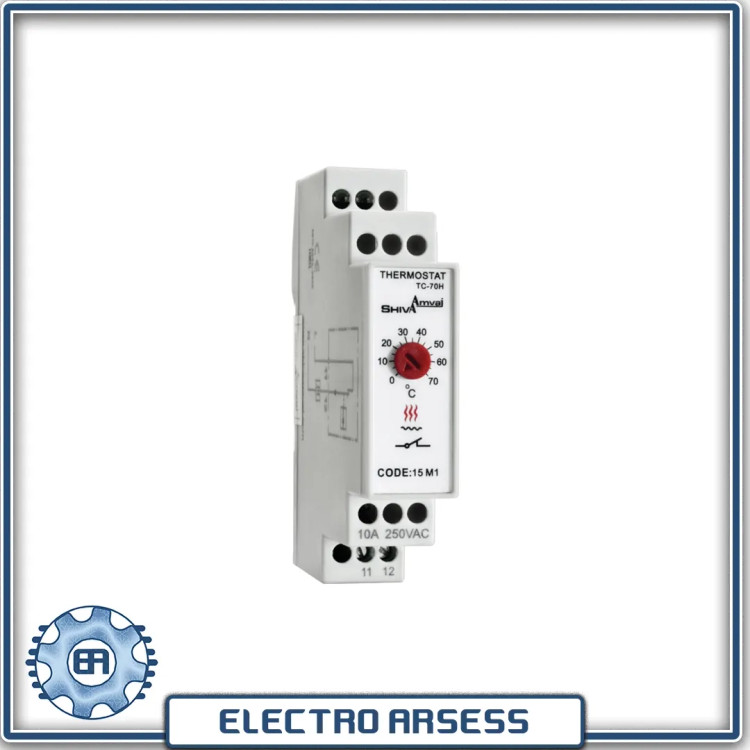 ترموستات تابلویی شیوا امواج TC-70H