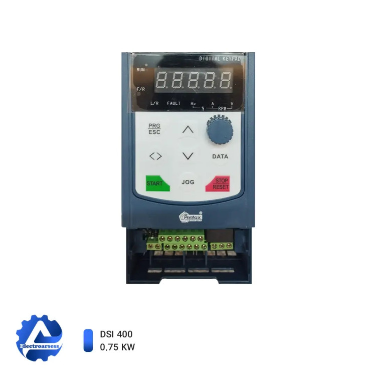 اینورتر 0.75 کیلووات (1 اسب) سه فاز پنتاکس DSI-400-K75G3