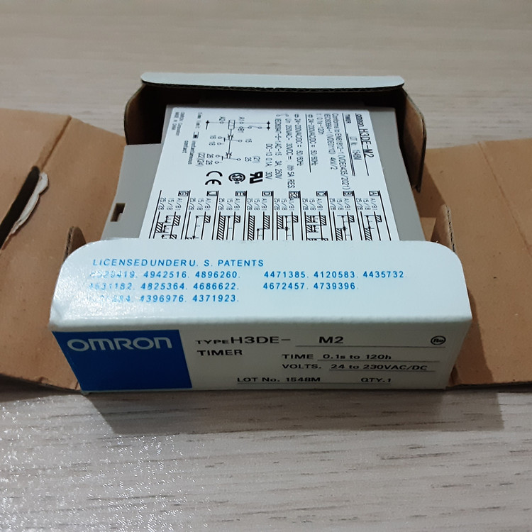 تایمر کتابی مولتی رنج امرون omron H3DE-M2