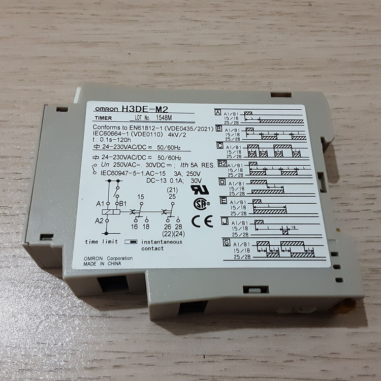 تایمر کتابی مولتی رنج امرون omron H3DE-M2