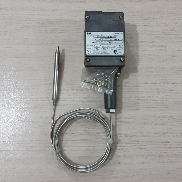 ترمومتر / ترموکوپل / ترموستات دما IMO Barksdale Controls Switch MT1H-M601S-12 - آلمان