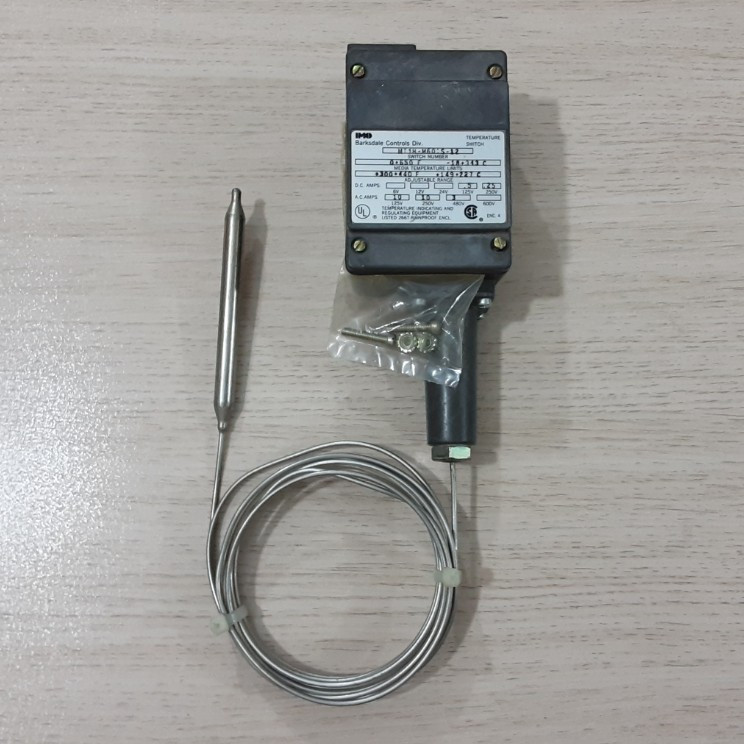 ترمومتر / ترموکوپل / ترموستات دما IMO Barksdale Controls Switch MT1H-M601S-12 - آلمان