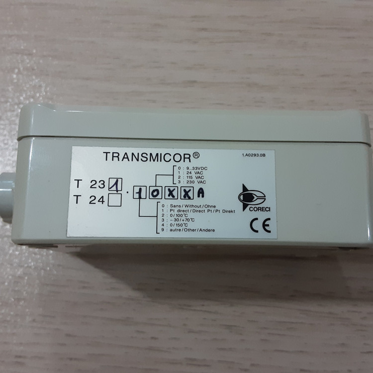 ترانسمیتر - سنسور دما و رطوبت جفران GEFRAN CORECI مدل T231.10XXA - ایتالیا