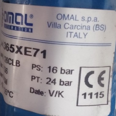 شیر پروانه ای دستی 3 اینچ قفل شونده مارک OMAL مدل L365XE71 . ساخت ایتالیا