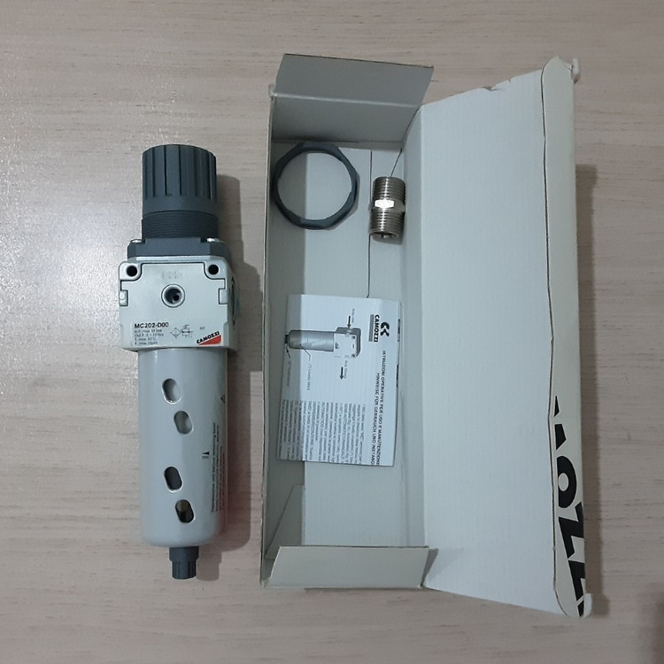 فیلتر رگلاتور هوا کاموزی ایتالیا یک دوم اینچ مدل MC202-D00