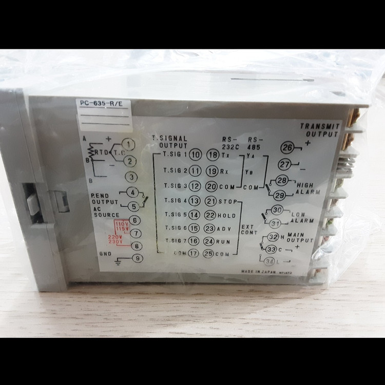 کنترلر دما میکرو کامپیوتری قابل برنامه ریزی - مارک شینکو Shinko PC-825-R-E ژاپن