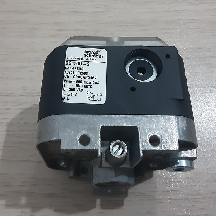 پرشر سوئیچ کروم شرودر kromschroder مدل DG150U-3