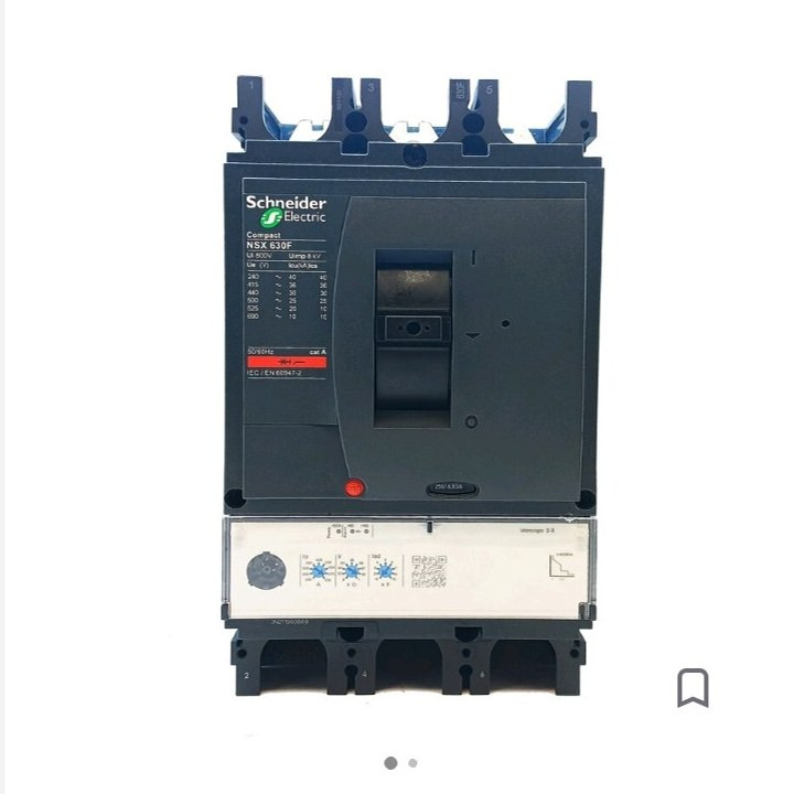 کلید اتوماتیک سه فاز 630 آمپراشنایدر مدل NSX630F