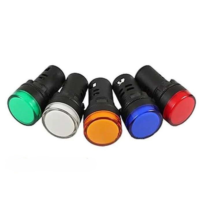 چراغ سیگنال 220 ولت آی سوئیچ قطر 22 (رنگبندی)