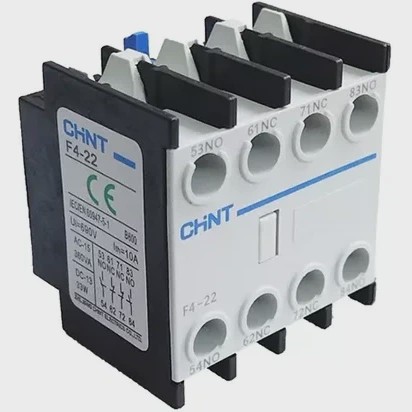 کنتاکت کمکی از بالا 2 باز 2 بسته مخصوص کنتاکتور چینت CHINT مدل F4-22