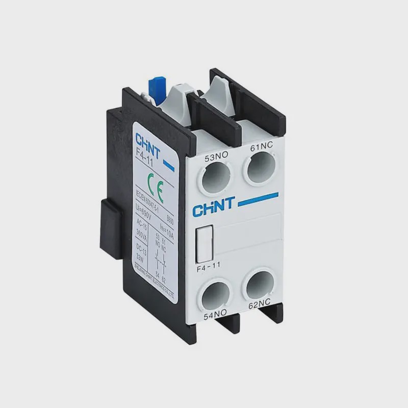 کنتاکت کمکی از بالا 1 باز 1 بسته مخصوص کنتاکتور چینت CHINT مدل F4-11