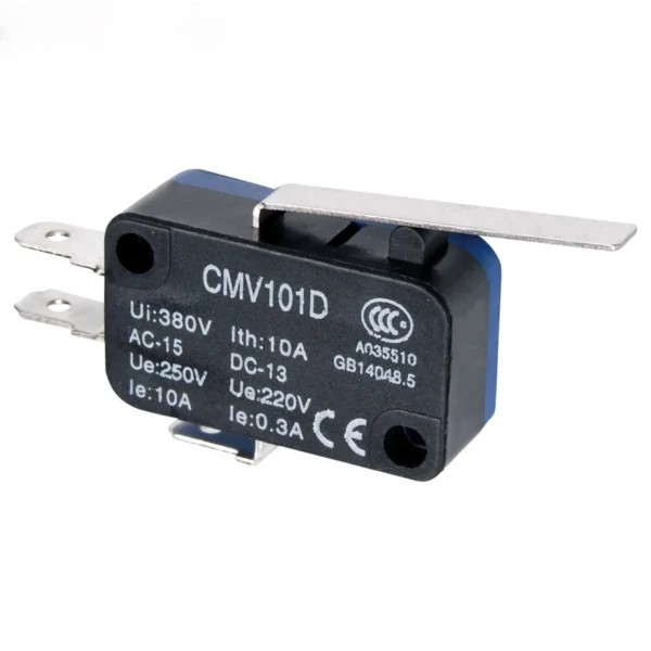 لیمیت سوئیچ (میکروسوئیچ) اهرمی ساده فیشی CNTD CMV-101D