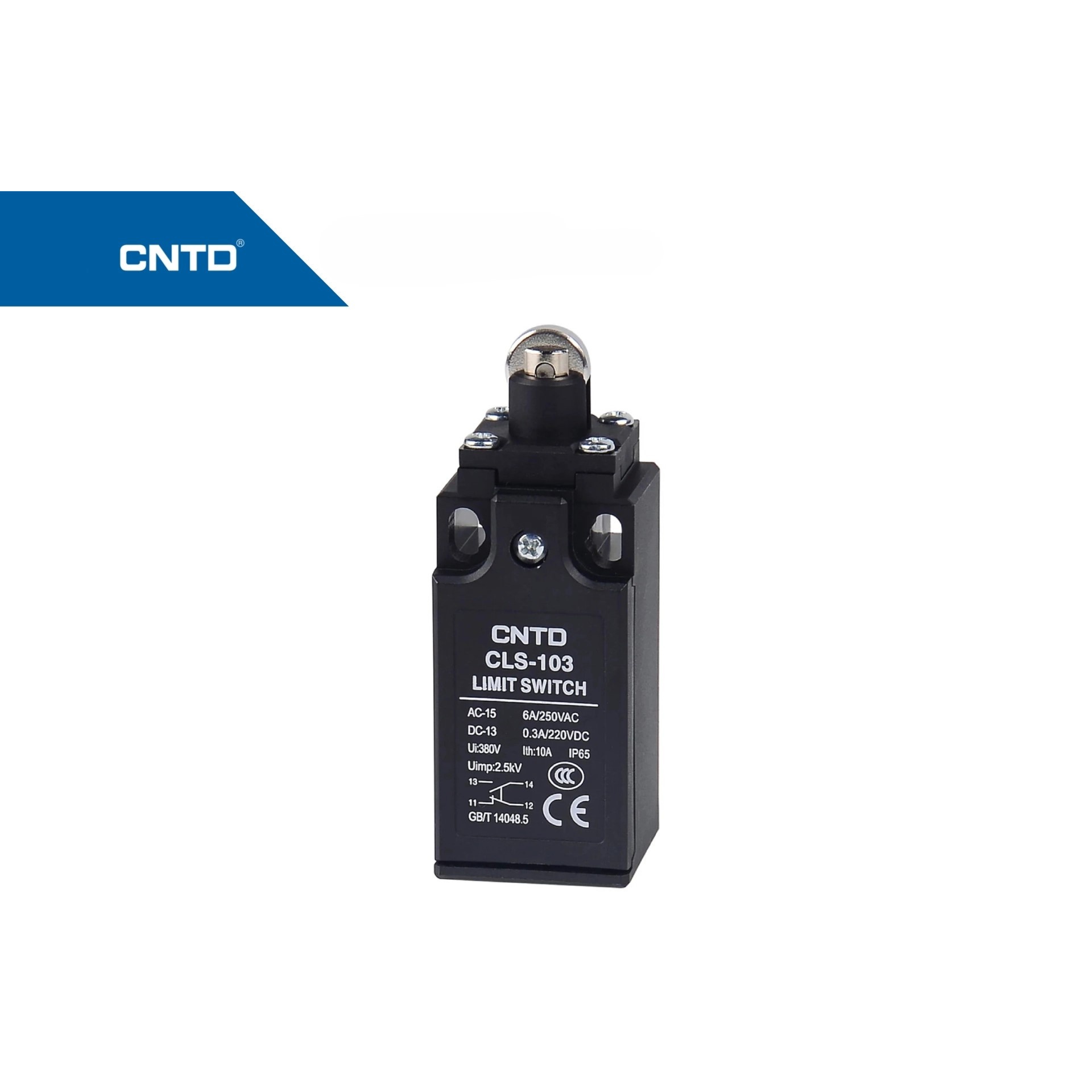 لیمیت سوییچ فشاری قرقره دار بدنه باکالیت CNTD CLS-103