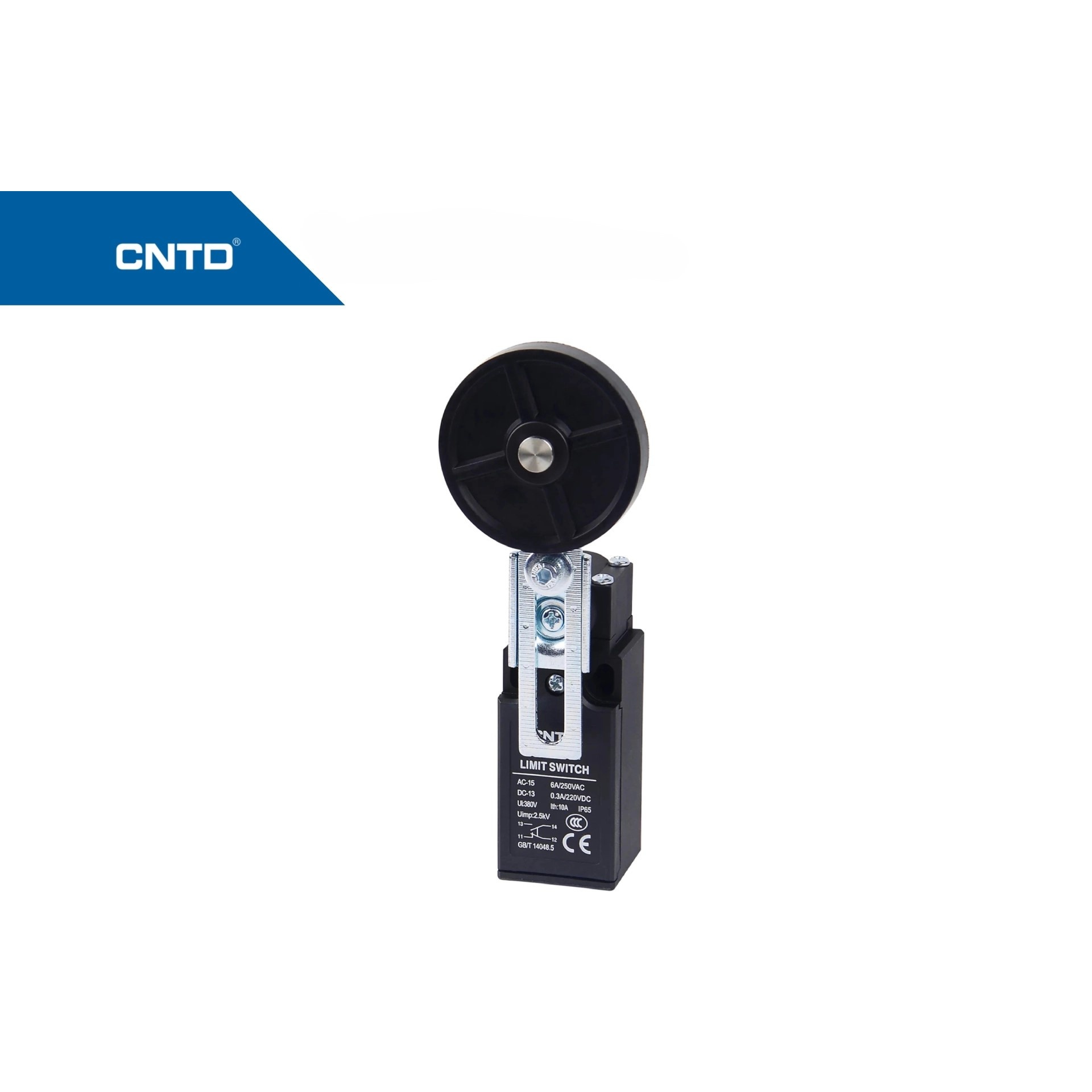 لیمیت سوییچ دو طرفه قابل تنطیم با قرقره بزرگ بدنه باکالیت CNTD CLS-191