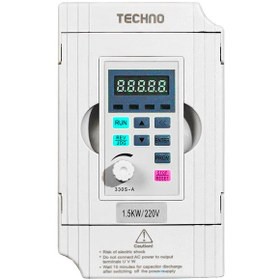 اینورتر اقتصادی ورودی تک فاز 0.75KW تکنو TC100-00075S2