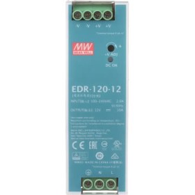 منبع تغذیه سوئیچینگ ریلی مینول 12V-10A