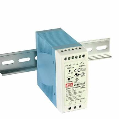 منبع تغذیه سوئیچینگ ریلی مینول 12V-5A